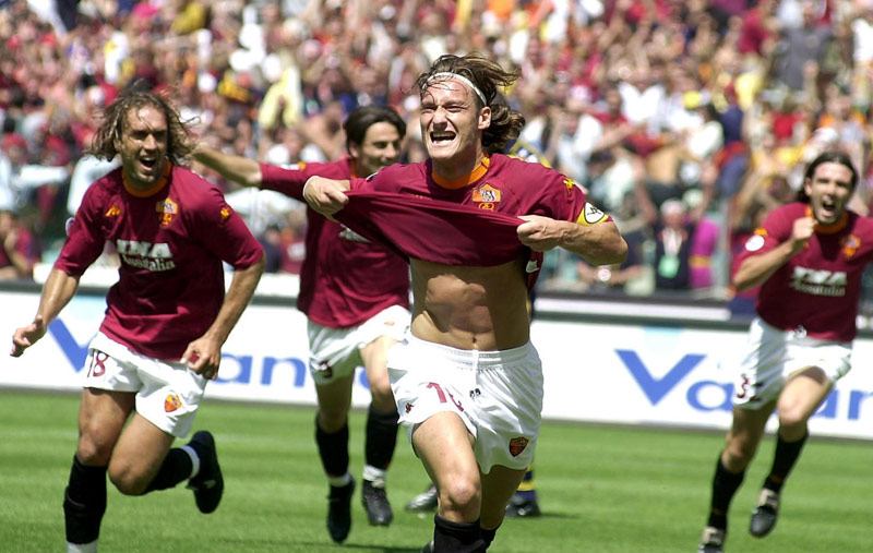 2000/01, Totti in Roma-Parma 3-1