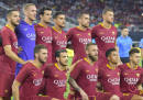 L'undici titolare della Roma contro il Barcellona