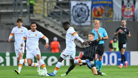 Giornata 2 fase a gironi Conference League, Zorya-Roma 0-3