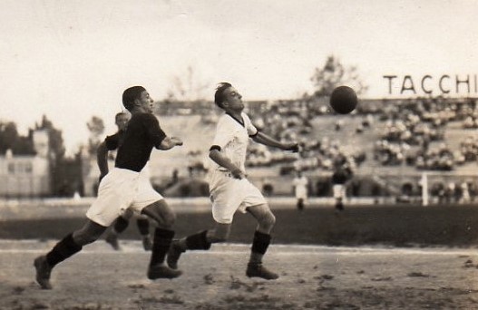 Chini in Milan-Roma 0-1 del campionato 1928/29