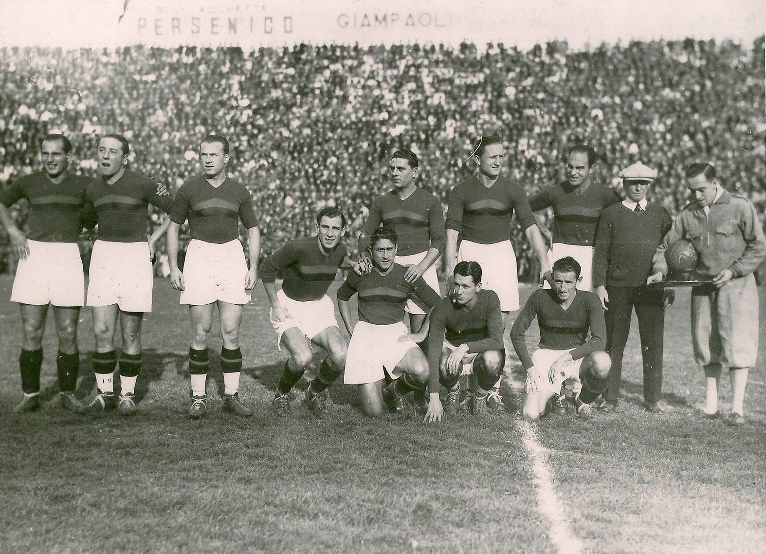 La Roma a Campo Testaccio nella stagione 1931/32