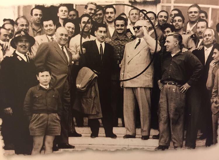 Stagione 1953/54, Sacerdoti accoglie il neo acquisto Alcide Ghiggia