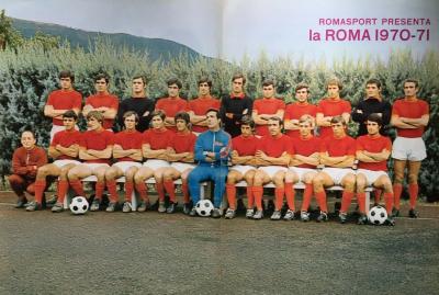 La rosa della Roma 1970/71