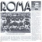 Match program del Torneo anglo italiano 1973