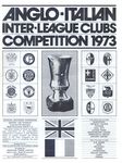 Match program del Torneo anglo italiano 1973