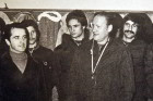 Nils Liedholm con Anzalone nel 1973