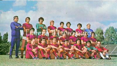 La rosa dell'A.S.Roma 1976/77