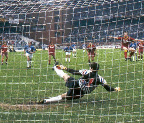 Voeller segna nella finale di Coppa Italia 1990/91