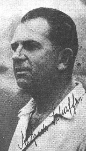 Alfred Schaffer, allenatore della Roma campione d'Italia 1941/42