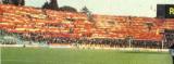 La coreografia dei tifosi Roma nel derby 1985/86