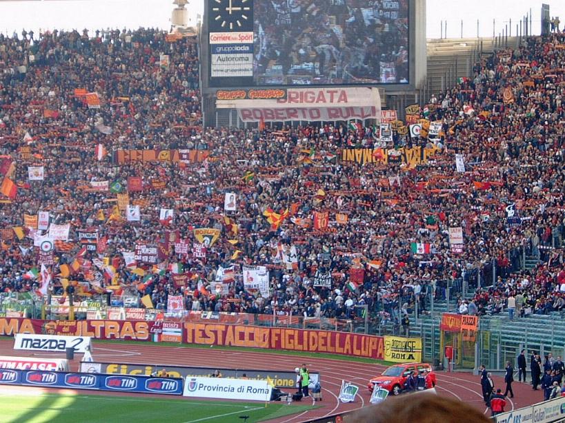 Roma-Parma, i tifosi giallorossi