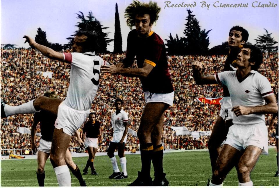 Prati in Roma-Cagliari della stagione 1975/76