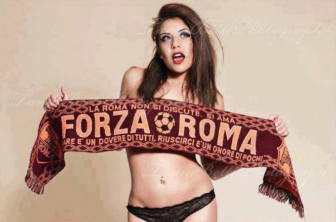 Forza Roma tifosa