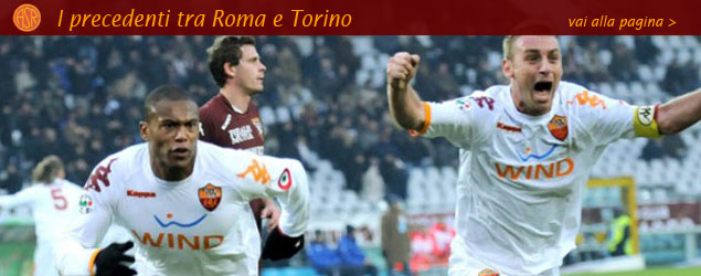 Precedenti tra Roma e Torino.