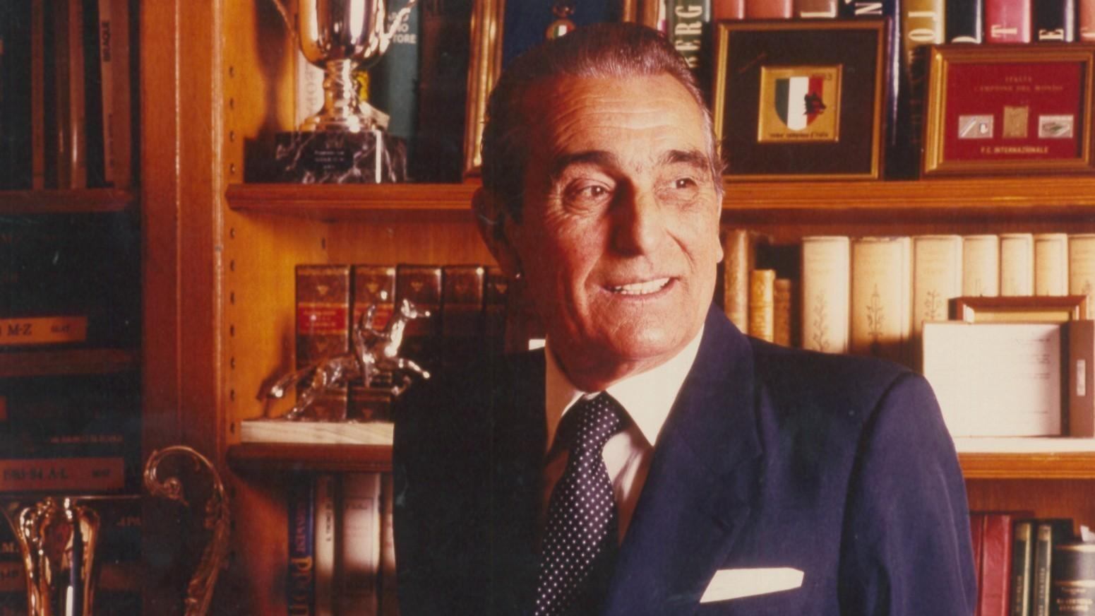 Dino Viola, presidente della Roma negli anni 80